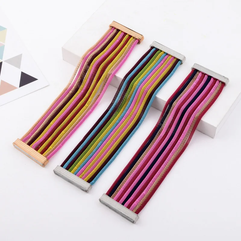 

Colorful Bracelet Pulsera De Colores Wide Magnetic Bracelets for Women 2018 Luxury Pulsera Mujer De Moda Bracciale Bransoletka