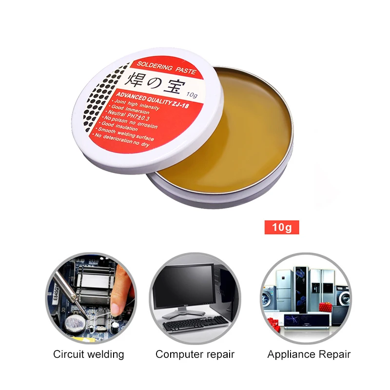 

10g/50g Soldering Paste Mild Environmental Phone Tools Soldering Paste Flux PCB IC Parts Welding Assembly tools Gel Tool for Met