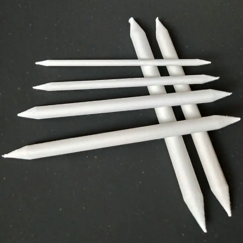 

6Pcs Smudge Stump Stick Pastel Blending Tortillon Sketch Art White Drawing Pen Tool Rice Paper