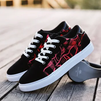 

2019 Hot New Spring and Autumn Men's Casual Canvas Shoes Men's Sports Shoes Fashion Comfortable Belt Adult Men's Shoes