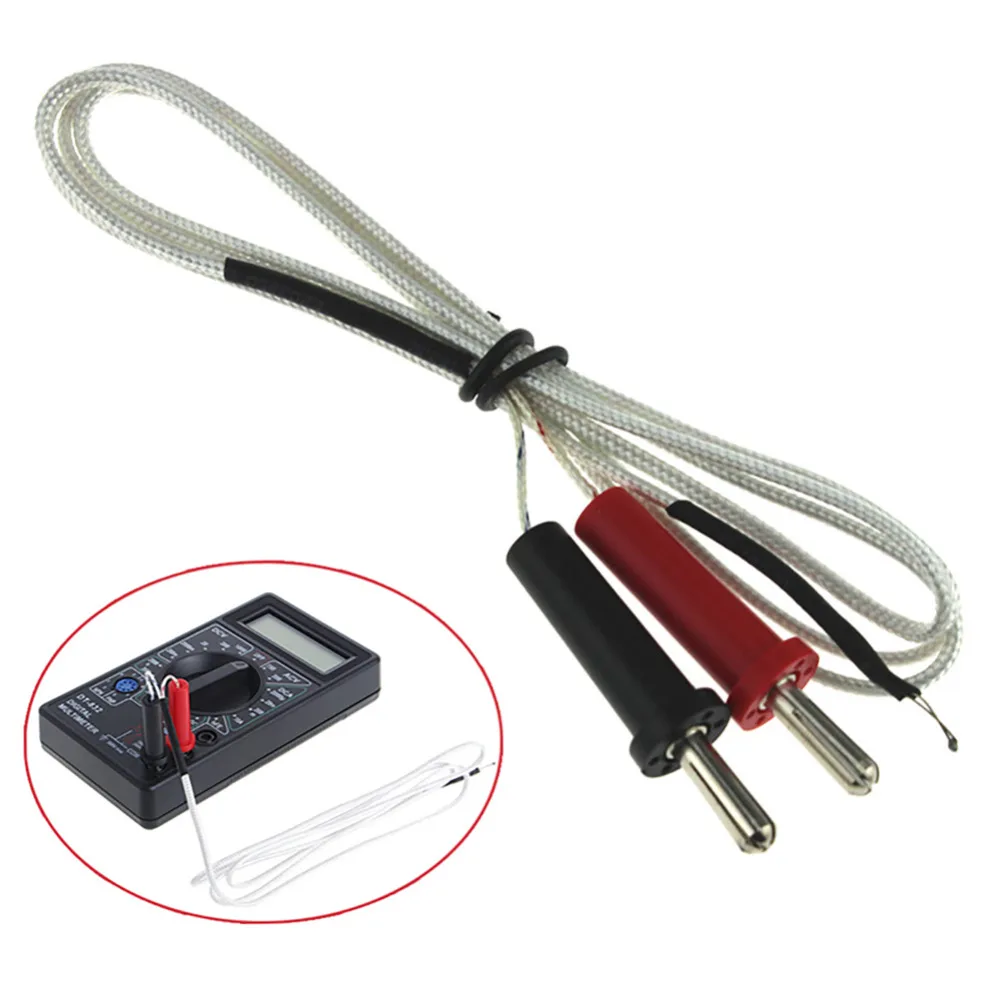 

TP 01A K-type Length Wire Temperature Test Thermocouple Sensor Probe New 100cm 1pcs