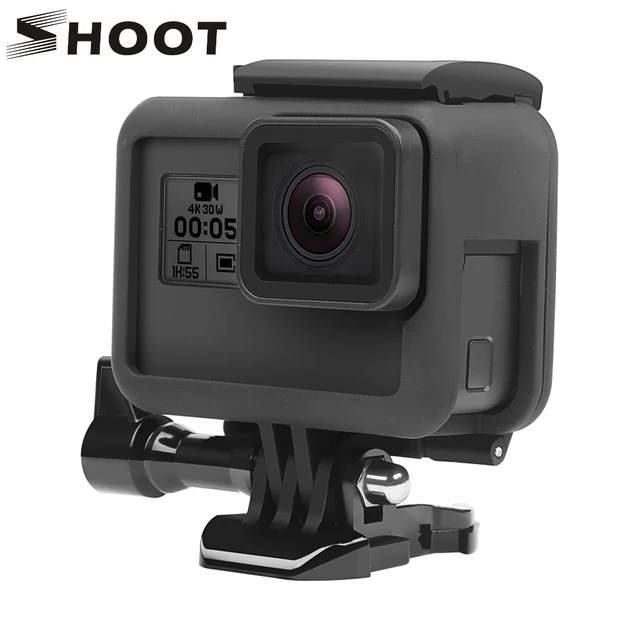 US $3.30 SHOOT Protective Frame Case Mount for GoPro Hero 7 6 5 Black Camera Protective Border for Go Pro 6 