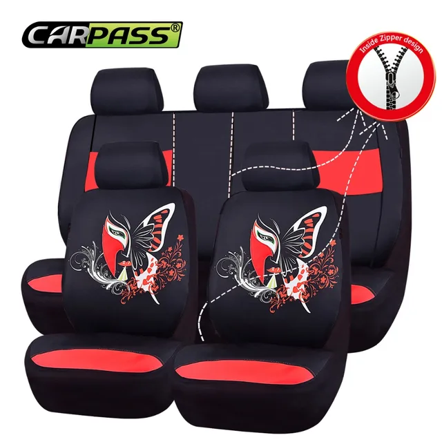 Car pass Car Seat Covers Luxury Fashional Full Seat 3 Colors Mesh ... Car pass Car Seat Covers Luxury Fashional Full Seat 3 Colors Mesh ...