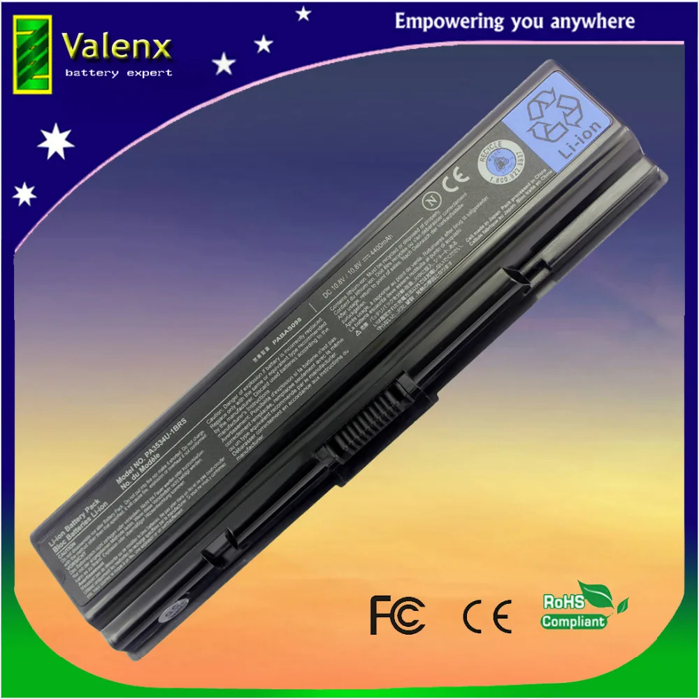 Аккумулятор для Toshiba PA3533U 1BAS Φ Satellite A200 A205 A210 A215 A300 L300 L450D L500 L505 L550 A500|battery brain|battery for