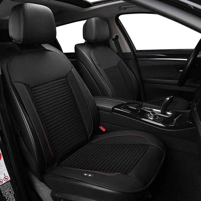 Car cold air massage cushion  Ventilated car massage seat cushion  Car summer cool pad massage mat 12V & 24V 2