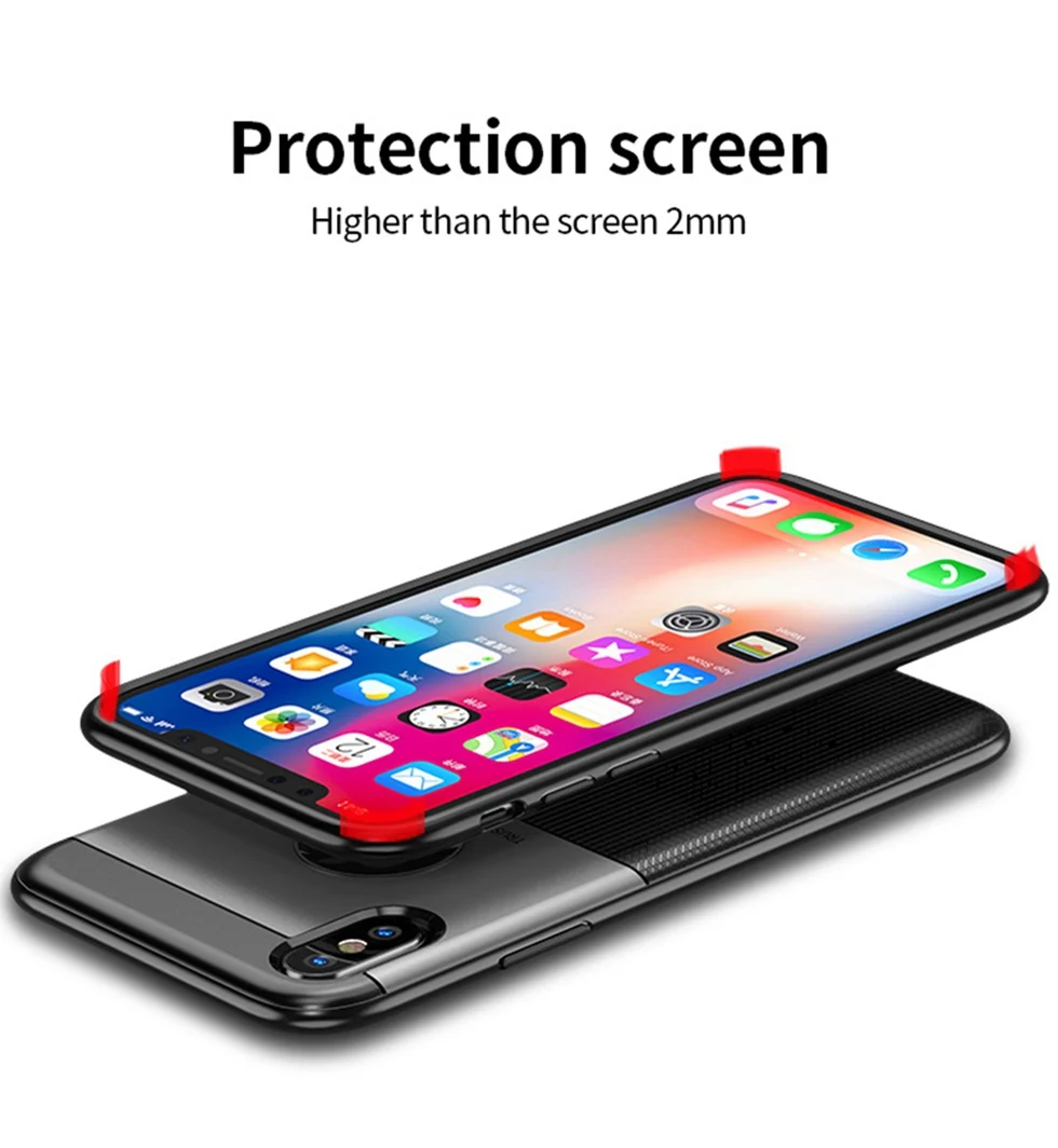 Case for iPhone X Case Shockproof 360 Protection Soft Silicon iPhonex Cover Coque For iPhone 6 6s 7 Plus 8 Plus X 10 Case Luxury (3)