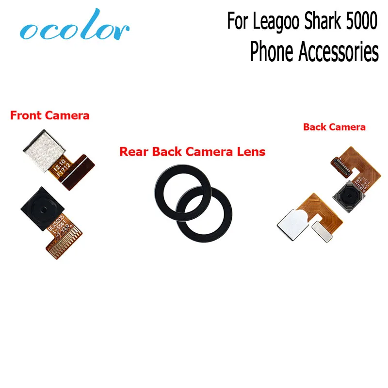 Ocolor для Leagoo Shark 5000 задняя камера фронтальная гибкий кабель фотообъектив 5000|Шлейфы