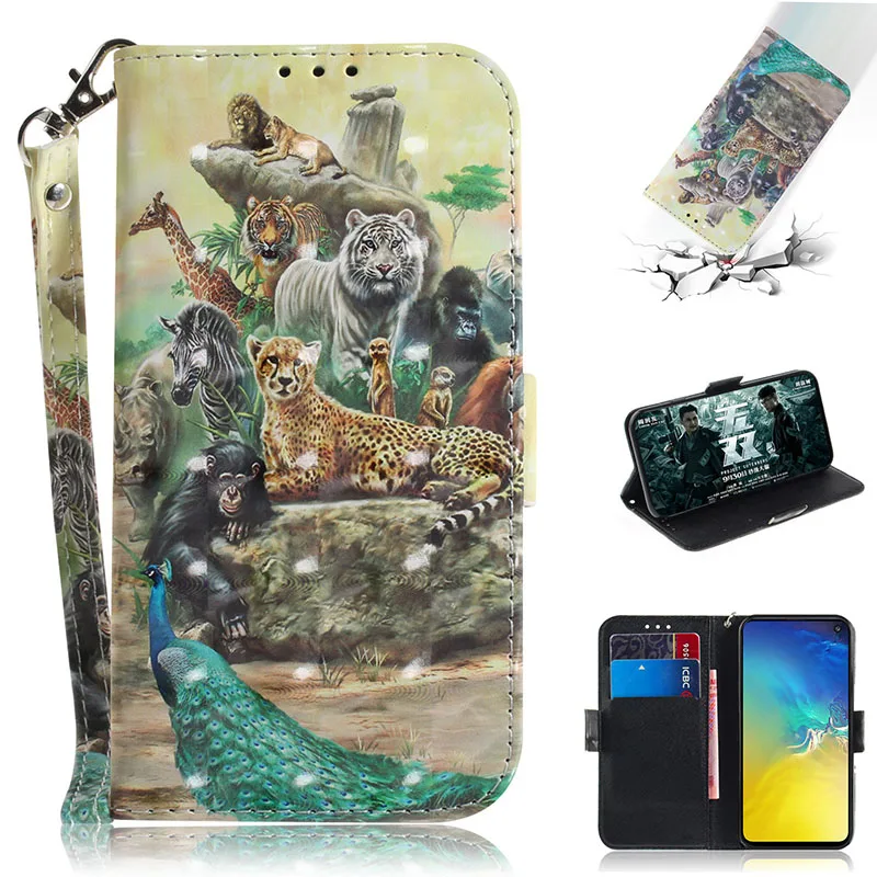 Для samsung SM-G970F Galaxy S10E S 10E чехол для SM-G970U SM-G970N Beyond 0 S10 E флип-чехол телефона с откидной