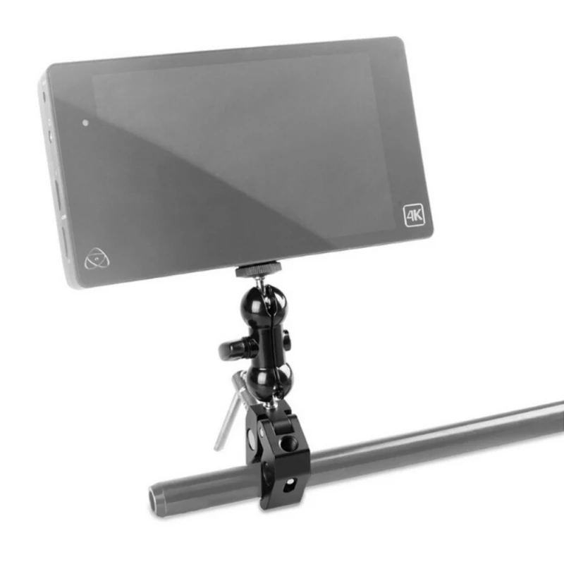 

SmallRig Cool Ballhead Arm Super Clamp Mount Multi-function Double Ball Adapter with Bottom Clamp for Ronin-M DSLR Camera New