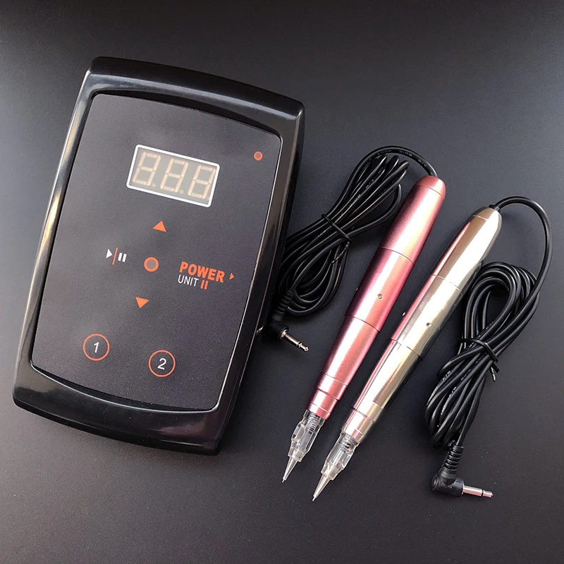 

New Arrival Ultra Quiet Tattoo Guns Permanent Makeup Rotary Machine Kit Electric Alloy Pen For Eyebrow Eyeliner Lip Cosmetics
