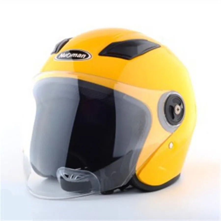 Moto rcycle шлем с открытым лицом moto Racing moto rcycle винтажные шлемы с двойным объективом moto rbike аксессуары