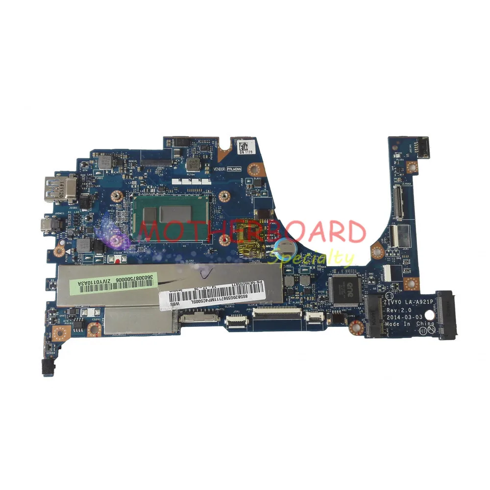 Материнская плата для ноутбука LENOVO YOGA 2 13 I5-4210U 8 Гб RAM 5B20G55971 ZIVY0 LA-A921P | Компьютеры и