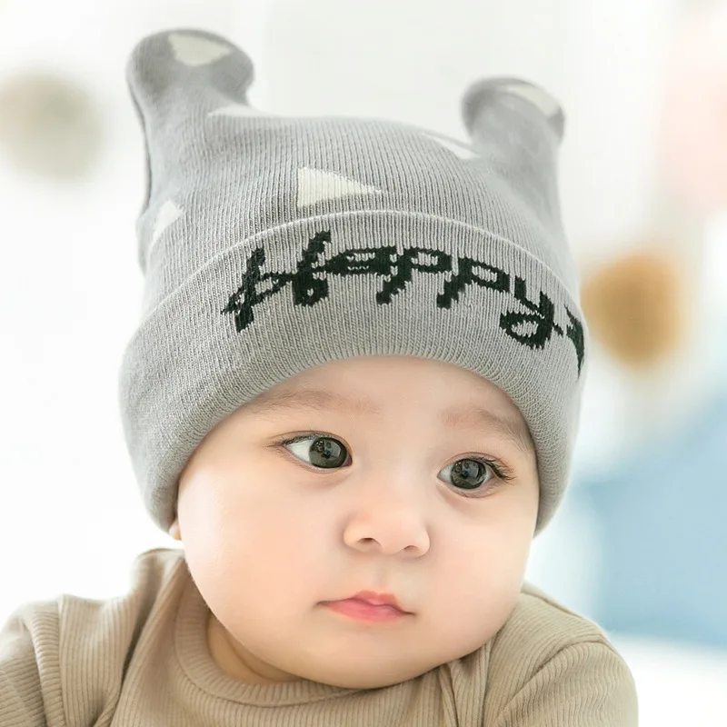2018 New Baby Hats 100% Cotton Spring Baby Caps for Newborn Boy Girl Infantil Print Soft Baby Hat Accessories 0-3Y (5)