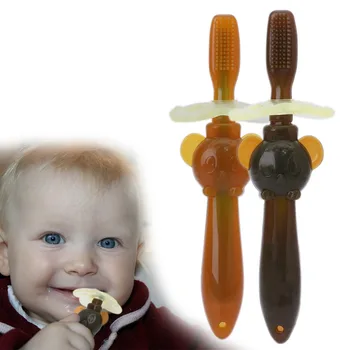 

BABY Soft Chewable Bendable Teether Training Toothbrush brush For Infants