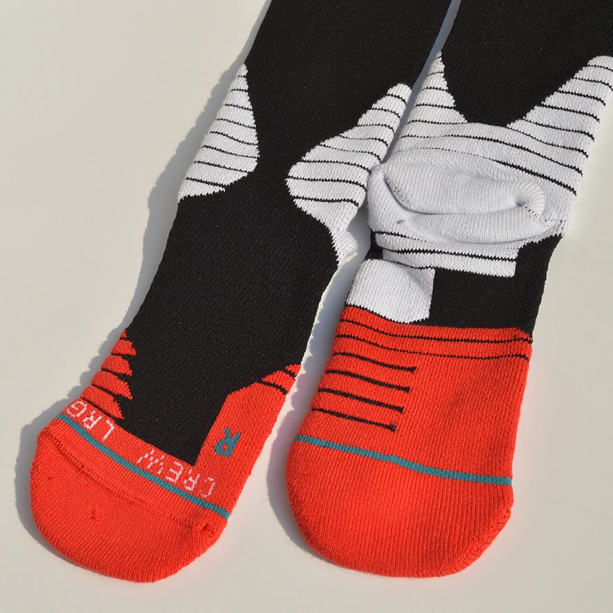 Носки Чикаго Баскетбол Носок Для мужчин Терри анти-трения Компрессионные носки Черный, красный, белый цвета Michael JD Родман Роза экипажа носки