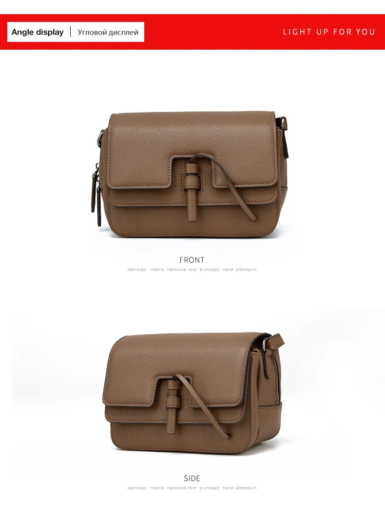 Foxer marca feminina bolsa nova moda divisão