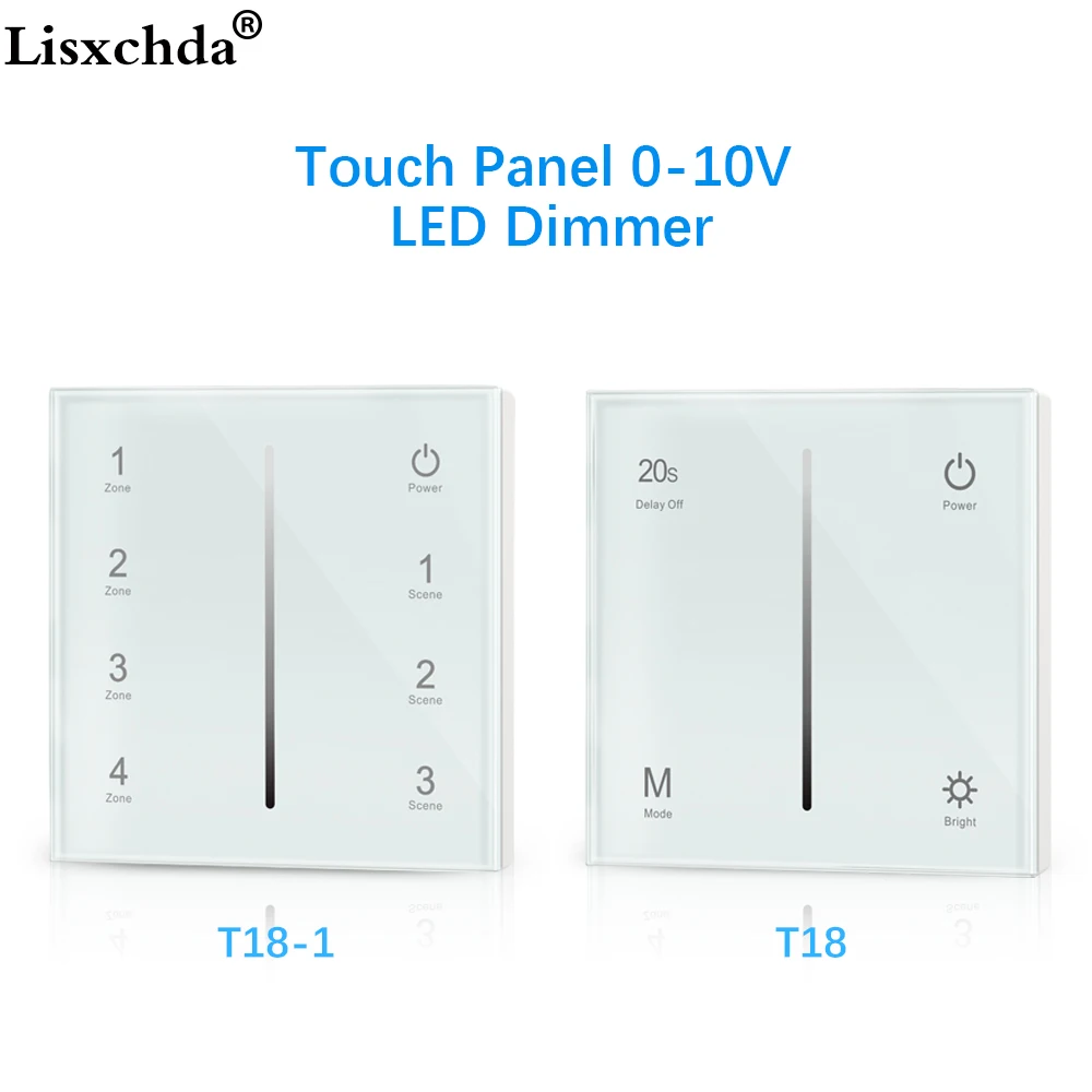 Touch Panel 0 10V LED Dimmer 85 265VAC High Voltage Input Switching