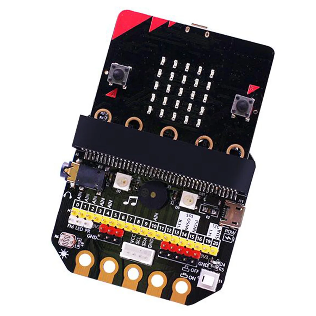 Базовая: бит для расширения IO горизонтальная Pinboard микробит макетной платы Python