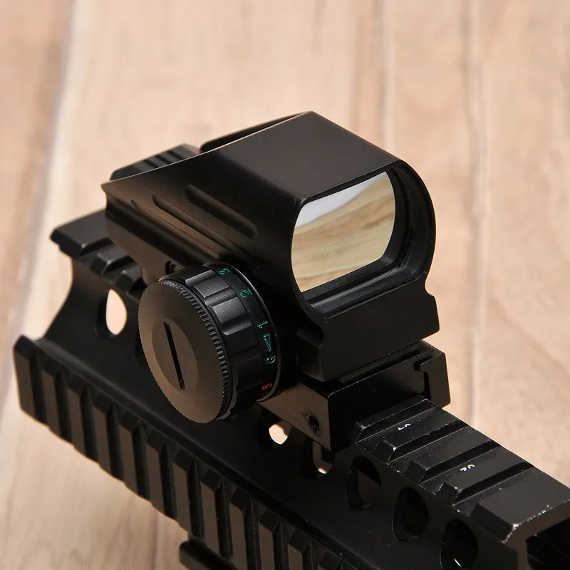 

HD103 Tactical Holographic 4 Retical Red/Green Dot Reflex Sight Scope With 20mm Weaver Rail Mount Free Shipping