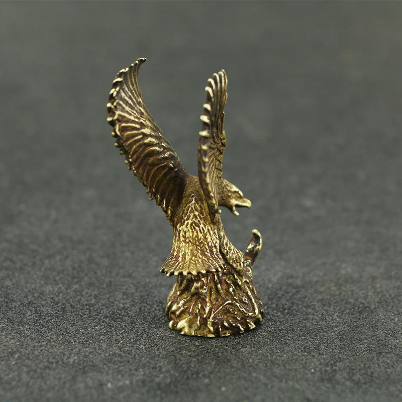 Mini Brass Eagle With Snake Statue Animal Birds Props Sculpture Home Office  Party Bar Desk Decoration Ornament Funny Toy Gift - AliExpress