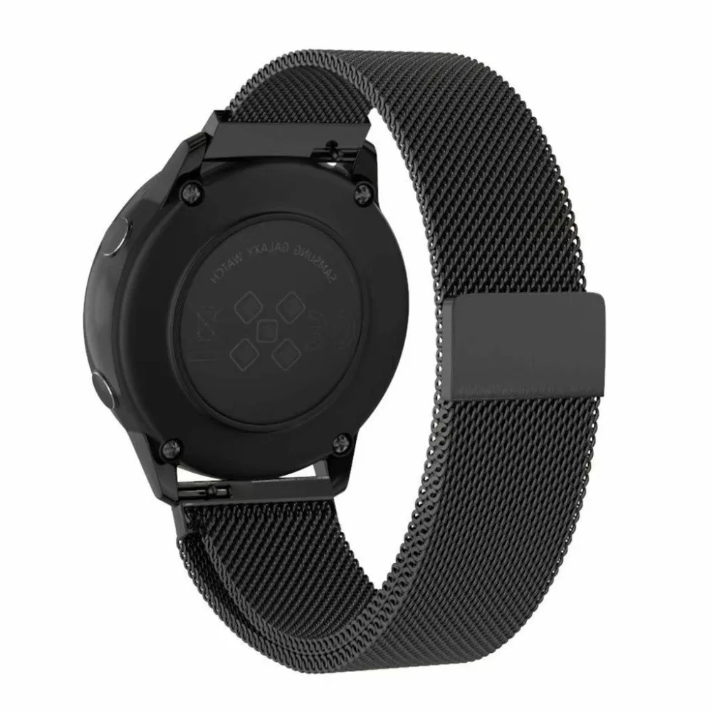 Huami amazfit bip 20 22 мм для samsung gear sport s2 S3 Classic Frontier galaxy watch active 42 46 Band huawei gt 2 ремешок элегантный