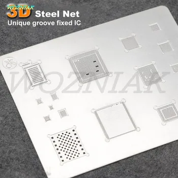 

wozniak 3D BGA Reball A8 A9 A10 A11 stencil tin plate for iPhone 6SPlus 7G X 8G