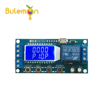 

One Way Relay Module Delay Power Off Disconnect Trigger Delay Cyclic Timing Circuit Switch XY-LJ02