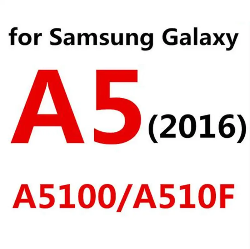 Для samsung Galaxy A30 A40 A50 A60 A70 M10 M20 A6 A8 J4 J6 A3 A5 A7 закаленное Стекло J1 J2 J3 J5 J7 Экран протектор - Цвет: A5 2016 A510F