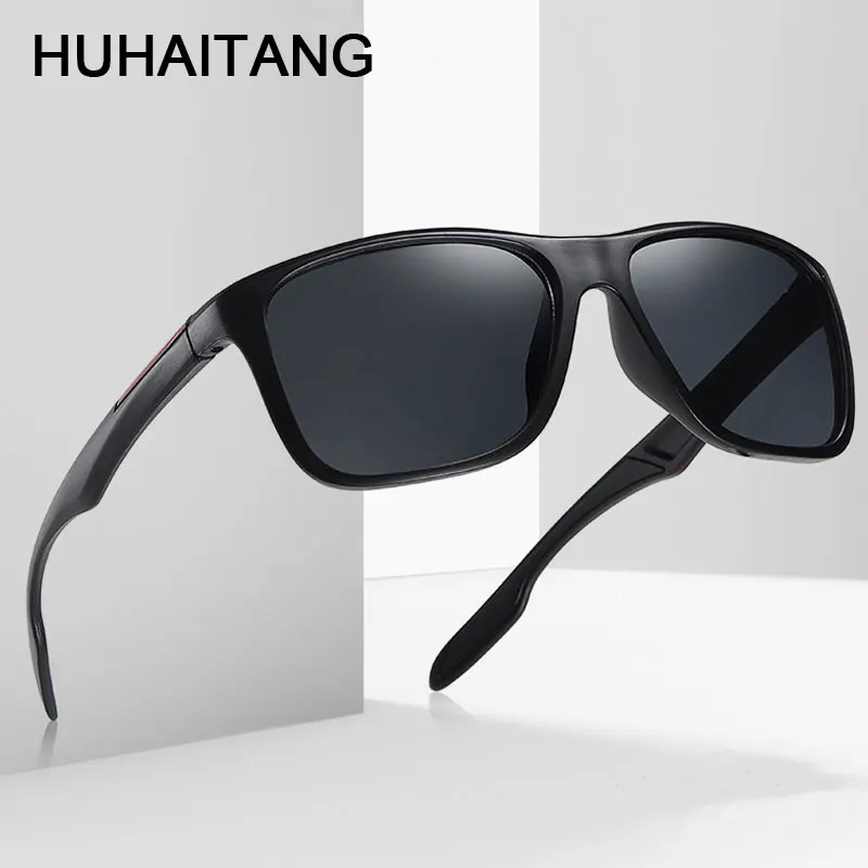 HUHAITANG негабаритные Квадратные Солнцезащитные очки мужские s дизайнерские Брендовые мужские солнцезащитные очки для женщин высокого качества спортивные солнцезащитные очки