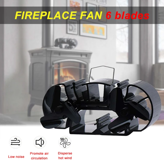 3.9 Inches Height Extra Mini Twin Blade Heat Powered Stove Fan Specially  For Super Small Space On Wood/Log Burner/Fireplace Top - AliExpress