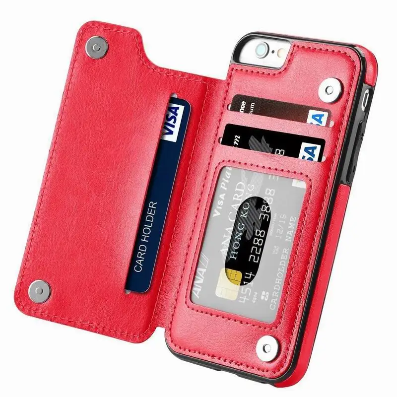 NOWAL флип-бумажник из искусственной кожи, чехлы для телефонов для iPhone X, 8 Plus, 6, 6 S, 7 Plus, держатель для карт, чехол для iPhone 5 5S se, 6 Plus