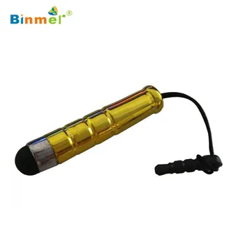 

Factory Price Binmer 1pcs Mini Fine Point Stylus Capacitive Touch Microfiber Stylus Pen Touch For ipad for iphone Gold Z7