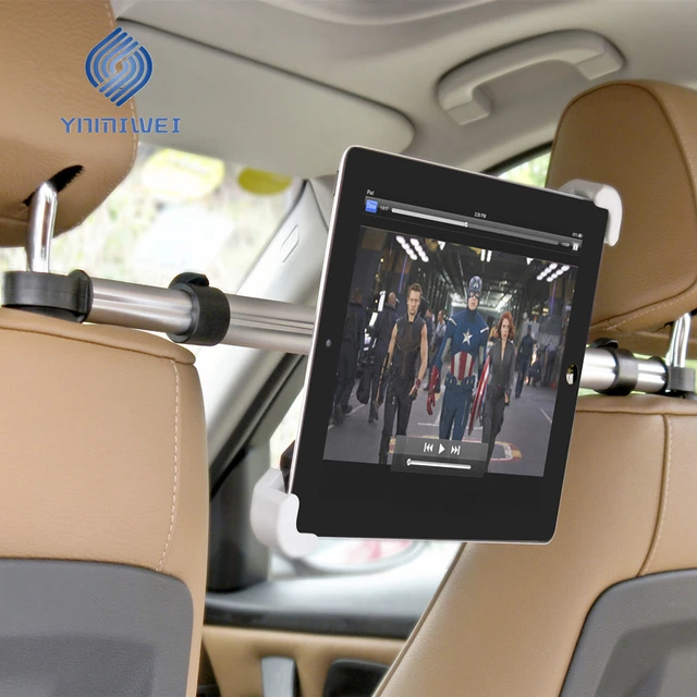 Soporte Universal para reposacabezas de asiento trasero de coche, para  Tablet PC, iPad, Xiaomi, Samsung, 7-15 pulgadas - AliExpress