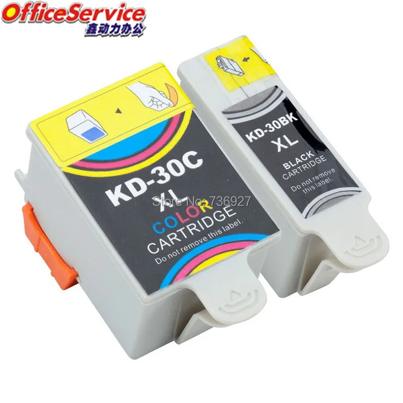 Чернильные картриджи KD30 для струйного принтера Kodak ESP C310/C110/C315/1 2/3 2 S Office 2150/2170 HERO 1/4