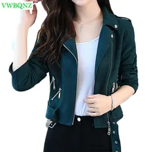 Весна-осень, новинка, плюс размер, Женское пальто, куртка, Ретро стиль, женский короткий топ, пальто, женский корейский Свободный кардиган на молнии, пальто, 4XL, A777