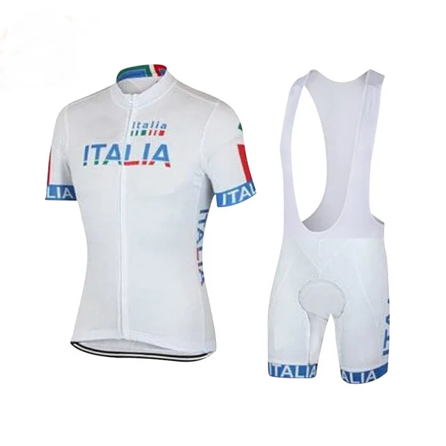 

2019 TEAM Italia Cycling Clothing Bike jersey Ropa Quick Dry Mens Bicycle tops summer pro Cycling Jerseys gel pad bike shorts