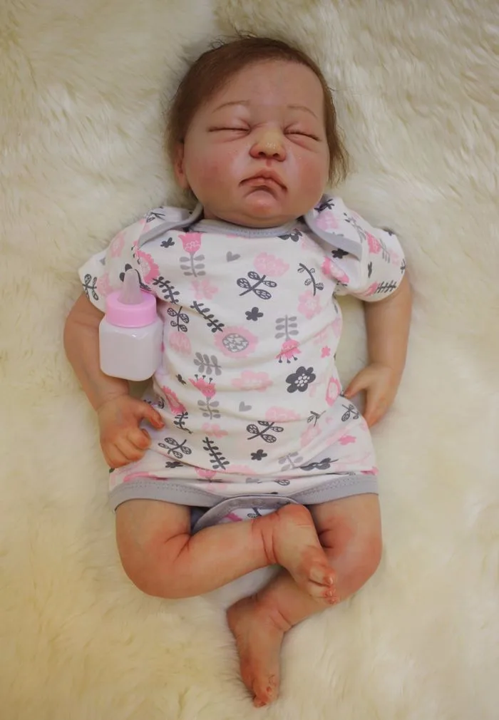 См 50 см Силиконовые Reborn Baby Doll Дети Playmate подарок для девочек Baby Alive sleeping реалистичные высокого класса Малыша Кукла Детская игрушка для