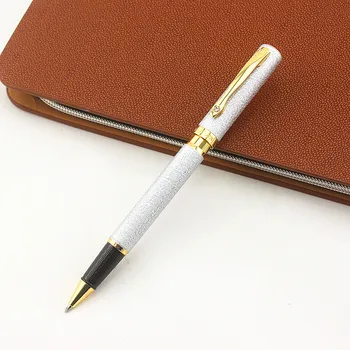 

Creative Ballpoint Pen Luxury diamond gold clip Writing Pen For Office School Gift Stationery Supplies Roller ball Pen