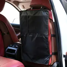 Сверхмощный кик коврики заднего сиденья протектор провисания, доказательство чехол на заднее сидение автомобиля для детей 2 усиленные сетчатые карманы для хранения