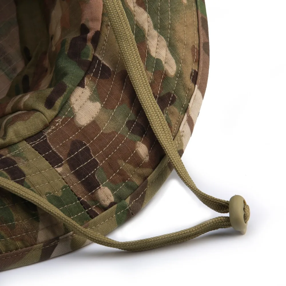 Унисекс Панамы для женщин Открытый Военная Униформа камуфляж camo hat Рыбалка Кемпинг барбекю Альпинизм шапки