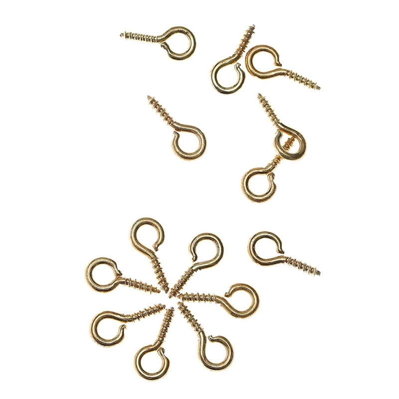 100 Sterling Silver Eye Pins Jewelry Earring Findings