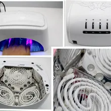 ; мужские туфли из натуральной 110 v-240 v Белый HD60 60 Вт CCFL УФ светодиодный лампы для ногтей 36 Вт CCFL 24 W светодиодный с таймером, Сенсор, Напряжение адаптер