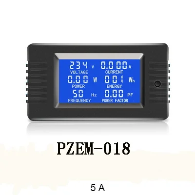 DC 80~ 260VAC 0-10A/0-100A ЖК-дисплей цифровой Ток Напряжение Мощность счетчик энергии мультиметр Амперметр Вольтметр