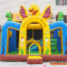 Надувные мини-динозавр прыжки вышибала для детей/пользовательские надувной Батут Дом