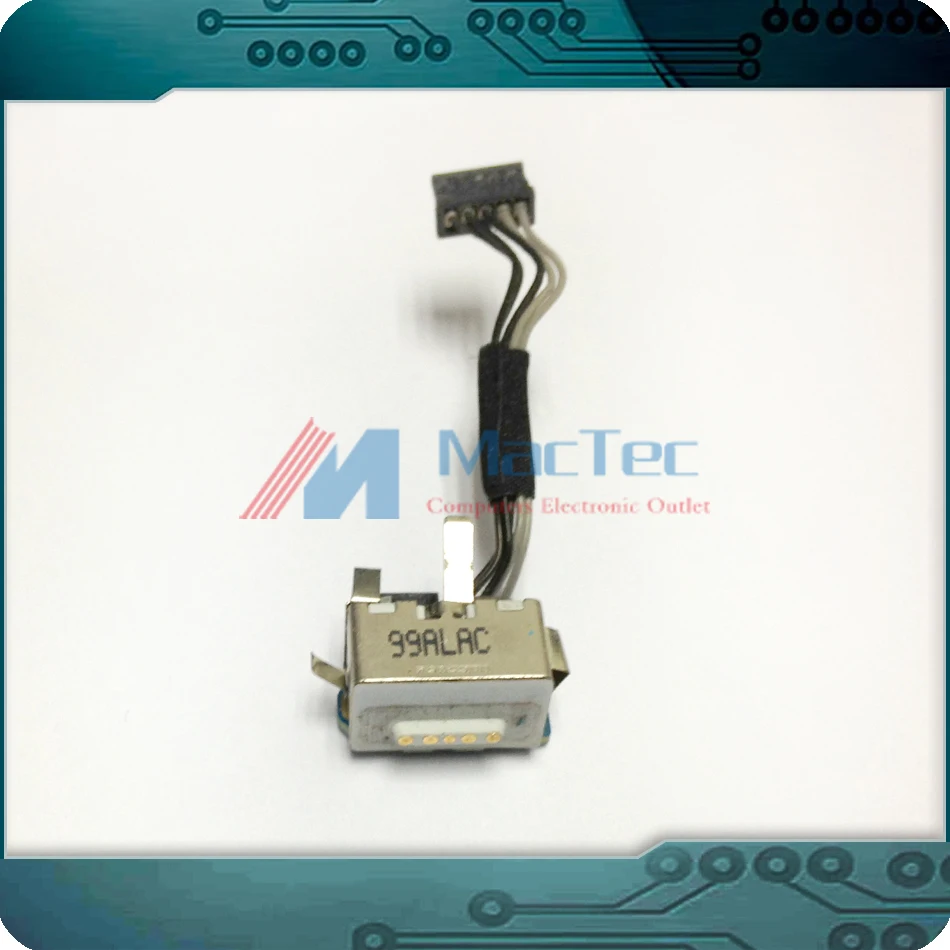Genuine White A1181 DC-IN JACK for Apple MacBook Magsafe DC Jack Power Cable Board 820-2286-A 2006 2007 2008 2009 Year apple mc704zm a white