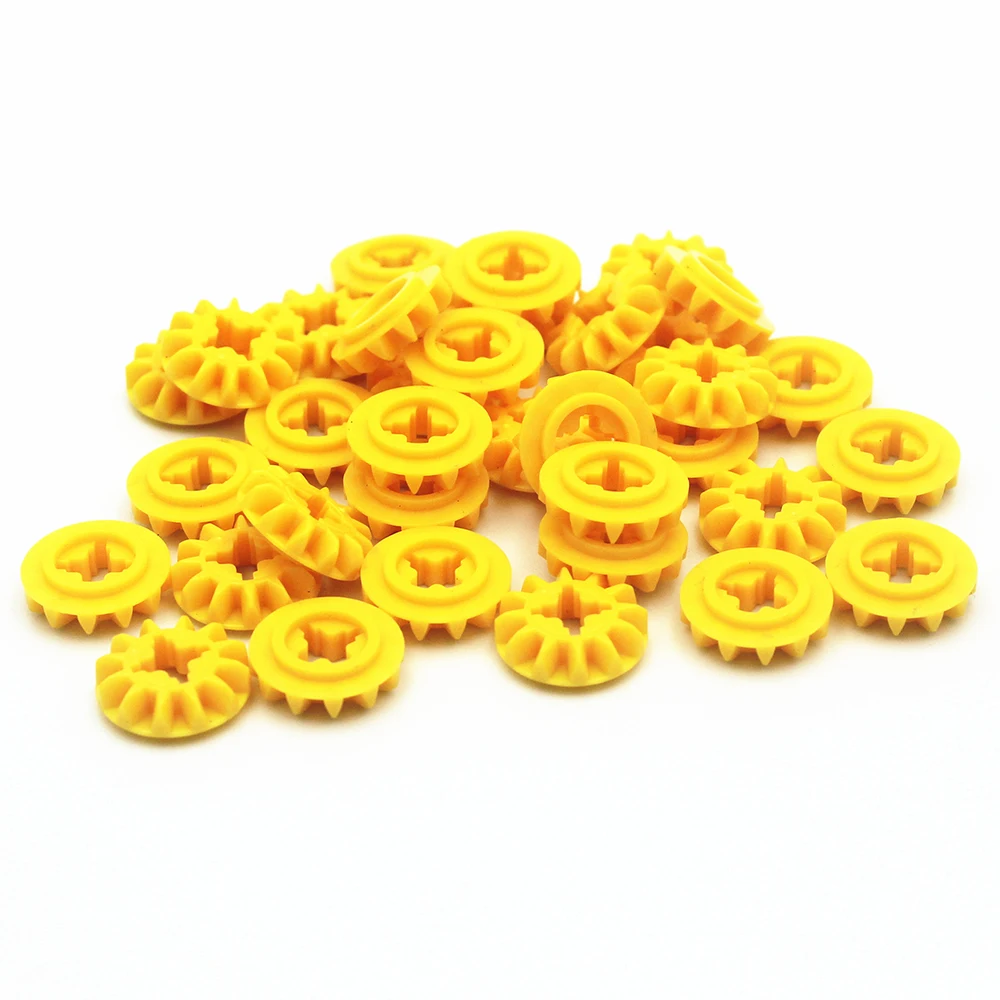 

MOC Technic Parts Self-Locking Bricks free creation of toy Technic CONICAL WHEEL Z12 40Pcs compatible with Lego