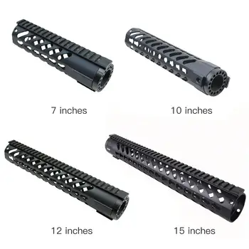 

Magorui 7"/10"/12"/15" Keymod Free Float Quad Rail Slim Handguard