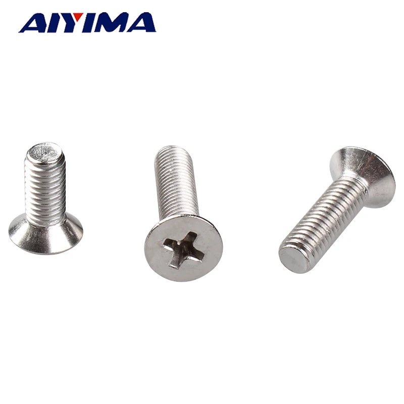 

Aiyima 800PCS M1.2*8 Hexagon Nut Plus M1.2 Stainless Steel Countersunk Head Screw