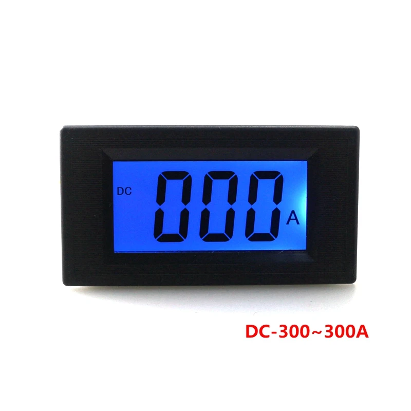 DC 300 to 300A digital ammeter DC 0+/ 300A lcd amp meter power supply