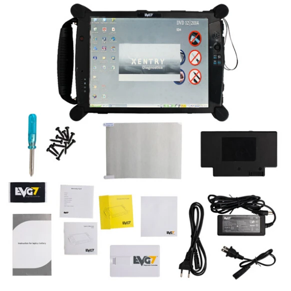 Новое Поступление EVG7 DL46/HDD500GB/DDR4GB Диагностический контроллер tablet PC EVG 7 Tablet Для